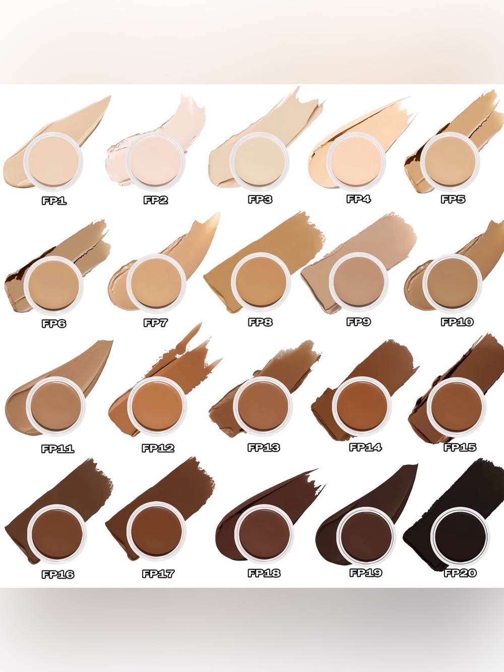 Made by Mitchell FP7 Flesh Pot Soft Matte Concealer- medium w neutral undertones - Picture 9 of 9